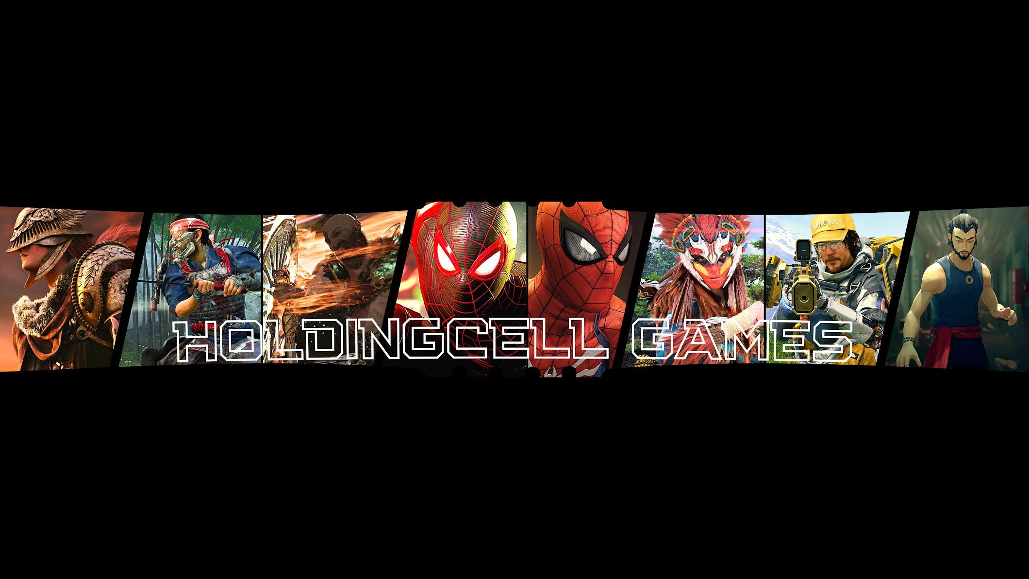 HoldingCell Games channel background