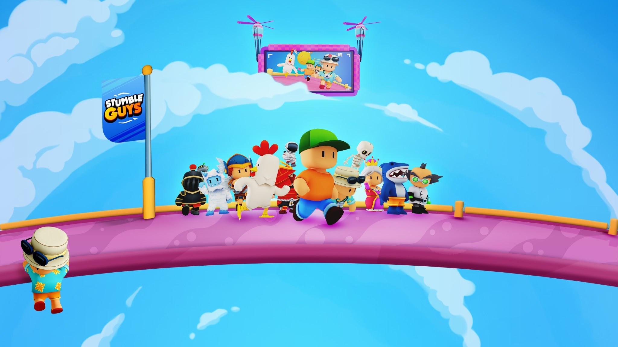 Stumble Guys channel background