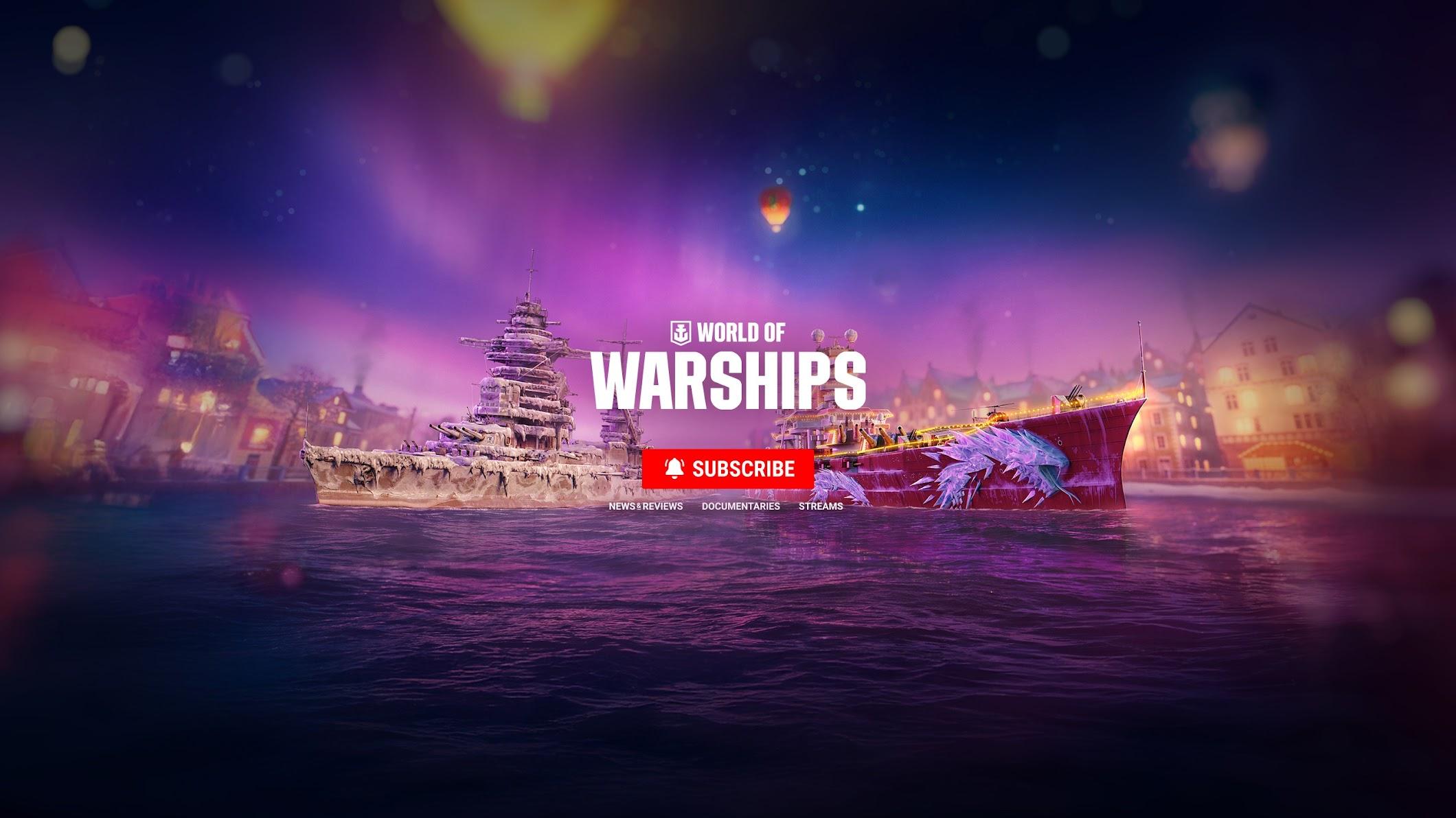 World of Warships channel background