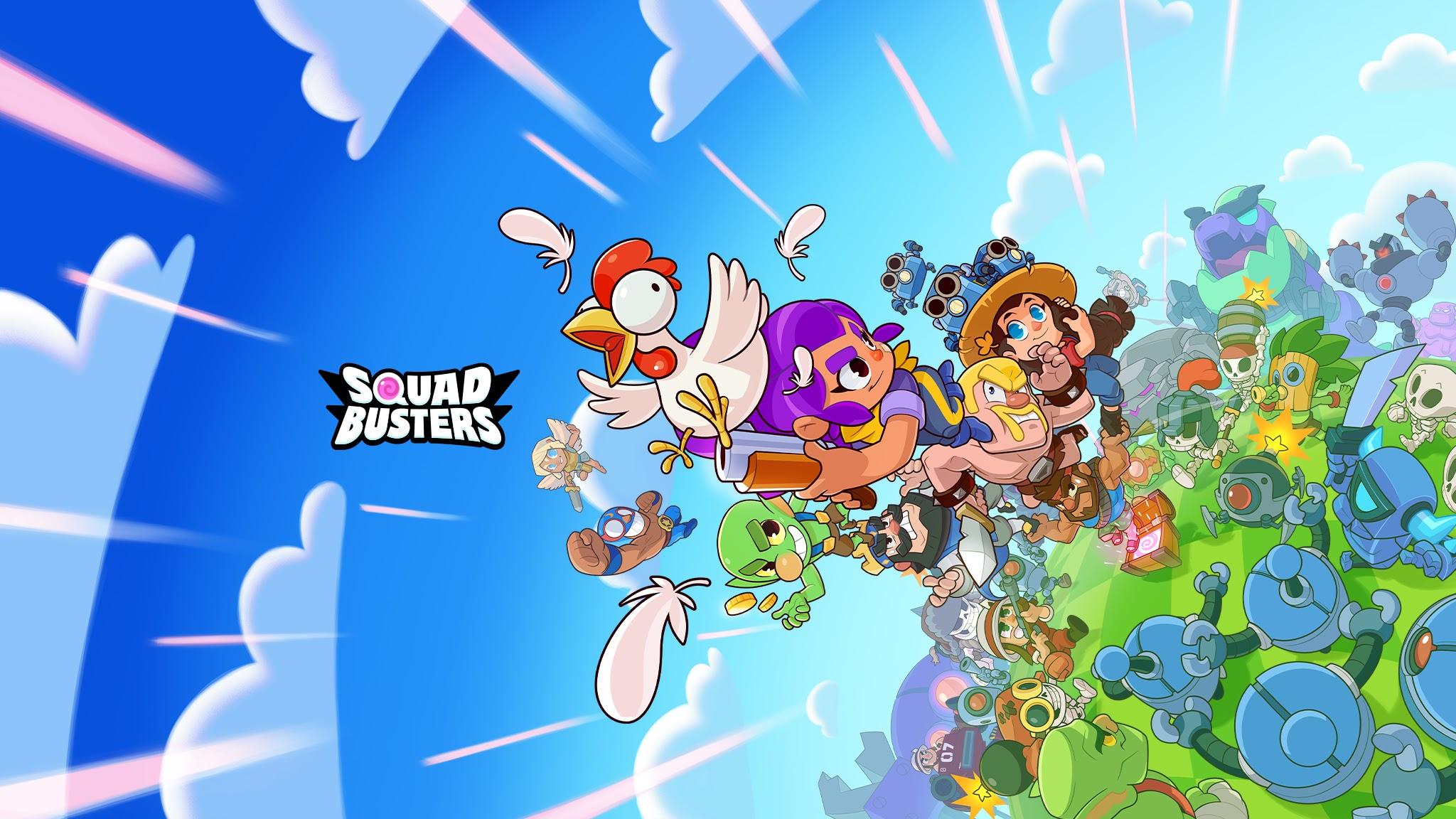 Squad Busters channel background