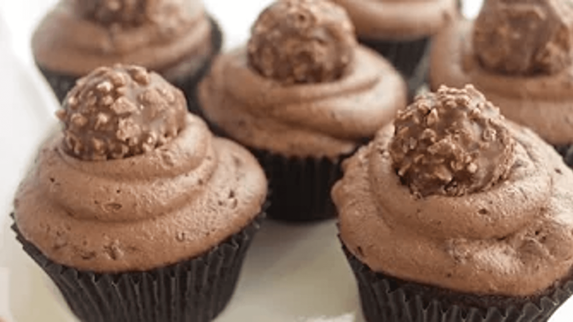 How To Make Ferrero Rocher Cupcakes | Simply Bakings thumbnail