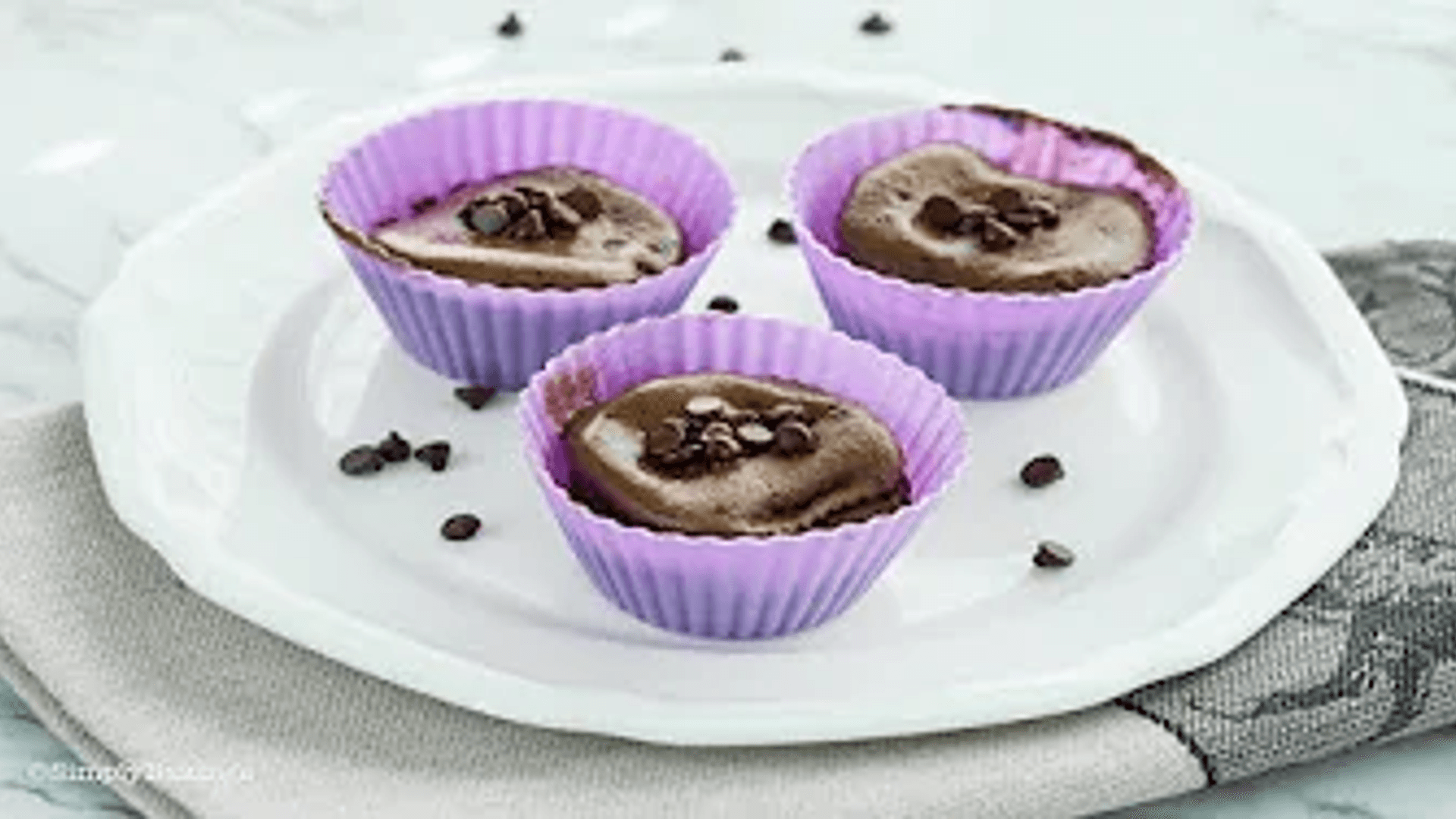 No Bake Protein Chocolate Cupcakes - Make Under 10 Minutes thumbnail