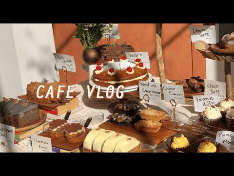 [cafe vlog]디저트카페 브이로그 | 개인카페 | 카페알바 | 카페사장브이로그 | 강릉카페 | 창업 3개월차 | korea cafe thumbnail