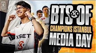 Behind the Scenes of Champions Istanbul Media Day | XSET Valorant thumbnail