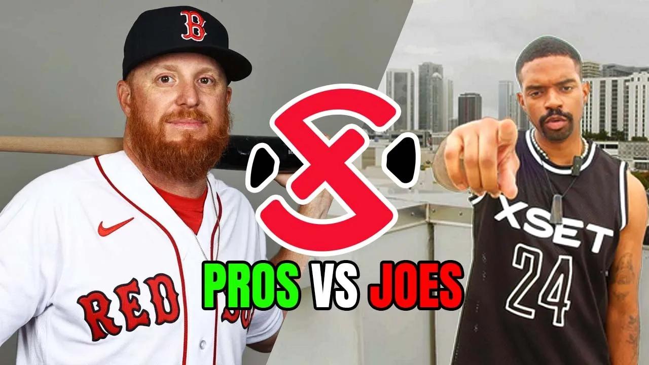 Pros VS Joes HOMERUN DERBY | Justin Turner VS XSET Brycent thumbnail