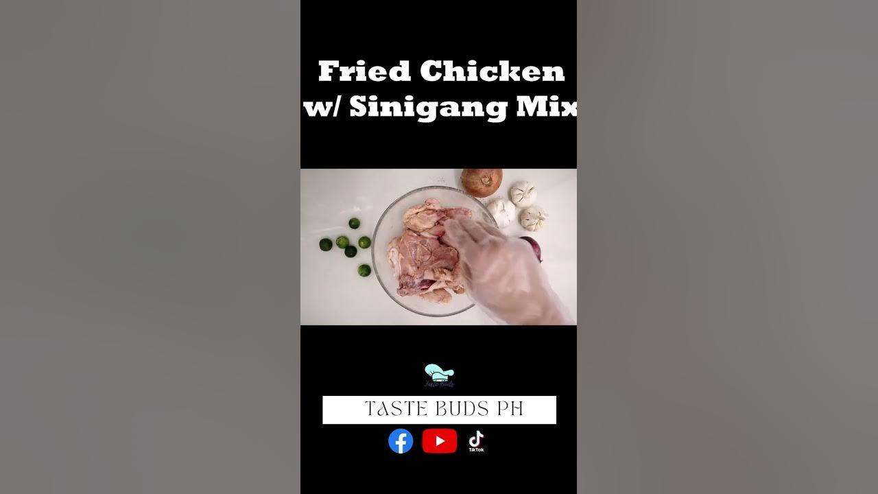 Fried Chicken with Sinigang Mix thumbnail