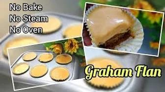 GRAHAM FLAN CUPCAKES | No Bake, No Steam, No Oven Graham Flan | Taste Buds PH thumbnail