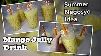 MANGO JELLY DRINK (pang NEGOSYO idea recipe) | Perfect ngayong summer | Taste Buds PH thumbnail