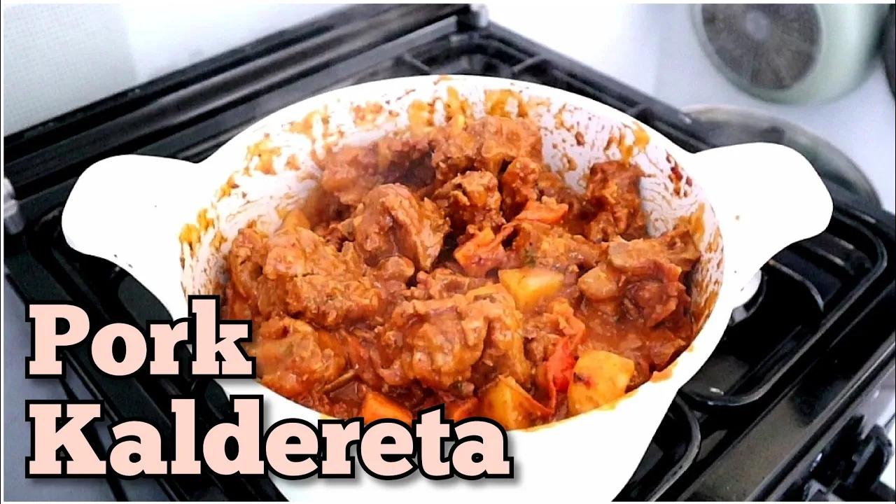 Pork Kaldereta | Kalderetang Buto Buto | Kalderetang Baboy | Taste Buds PH thumbnail