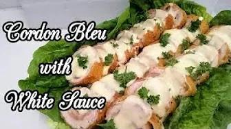 CORDON BLEU WITH WHITE SAUCE | Holiday Recipe Idea | Taste Buds PH thumbnail