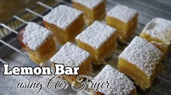 Lemon Bar using Air Fryer | #lemonbars | Taste Buds PH thumbnail