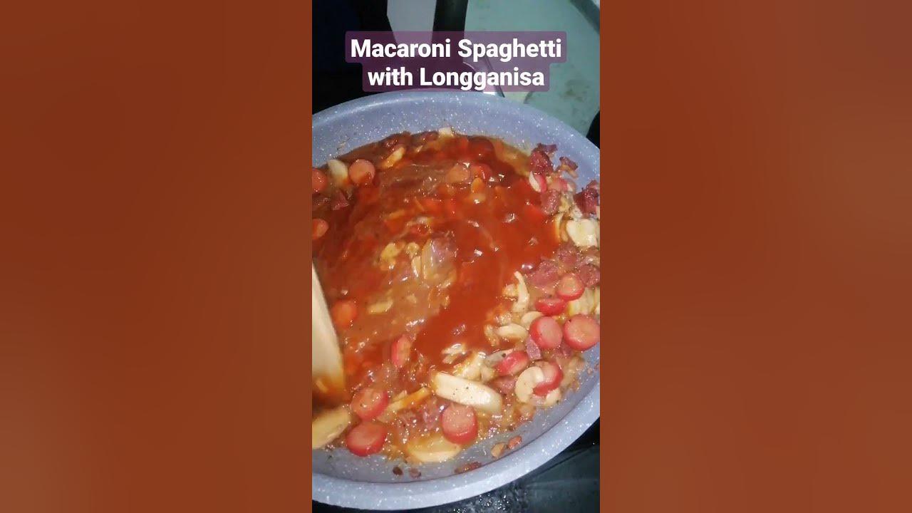 Macaroni Spaghetti with Longganisa thumbnail