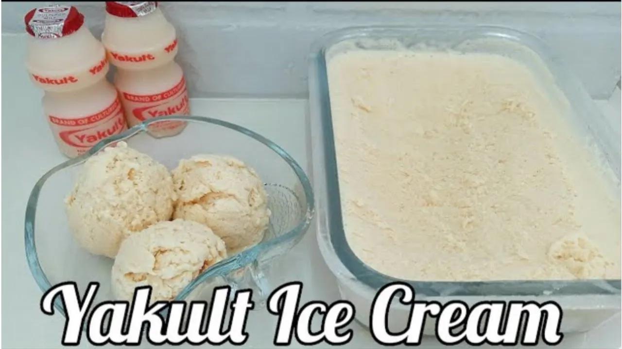 YAKULT ICE CREAM | 2 Ingredients  Yakult Ice Cream | Taste Buds PH thumbnail