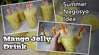 MANGO JELLY DRINK (pang NEGOSYO idea recipe) | Perfect ngayong summer | Taste Buds PH thumbnail