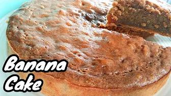 BANANA CAKE RECIPE | How to make easy Banana Cake | Taste Buds PH thumbnail