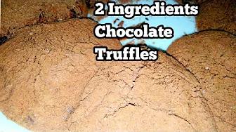 EASY 2 INGREDIENTS CHOCOLATE TRUFFLES | How to make Chocolate Truffles | Taste Buds PH thumbnail