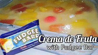 NO BAKE CREMA DE FRUTA WITH FUDGEE BAR | Crema de Fruta Cake Recipe | Taste Buds PH thumbnail