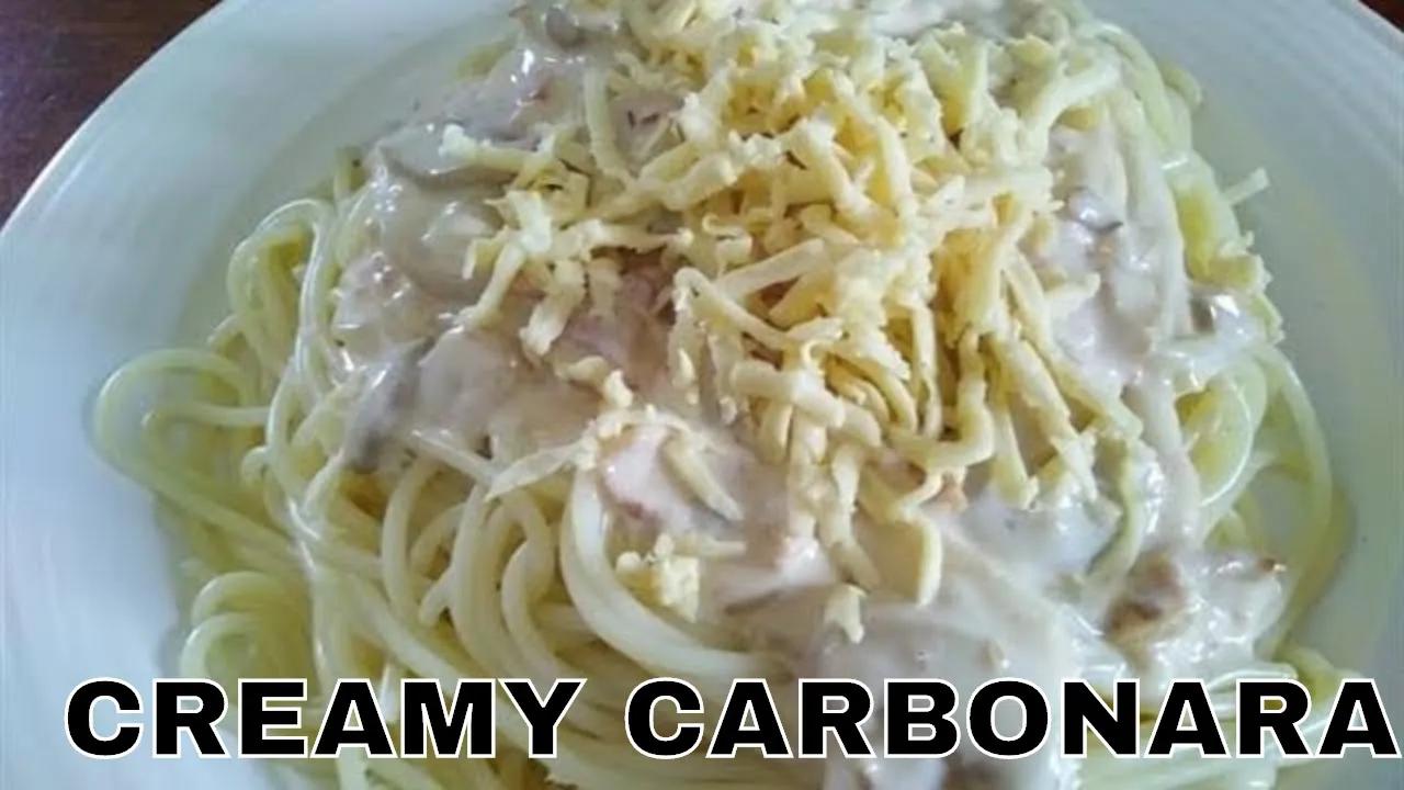 Creamy Carbonara | How to cook carbonara | Taste Buds PH thumbnail