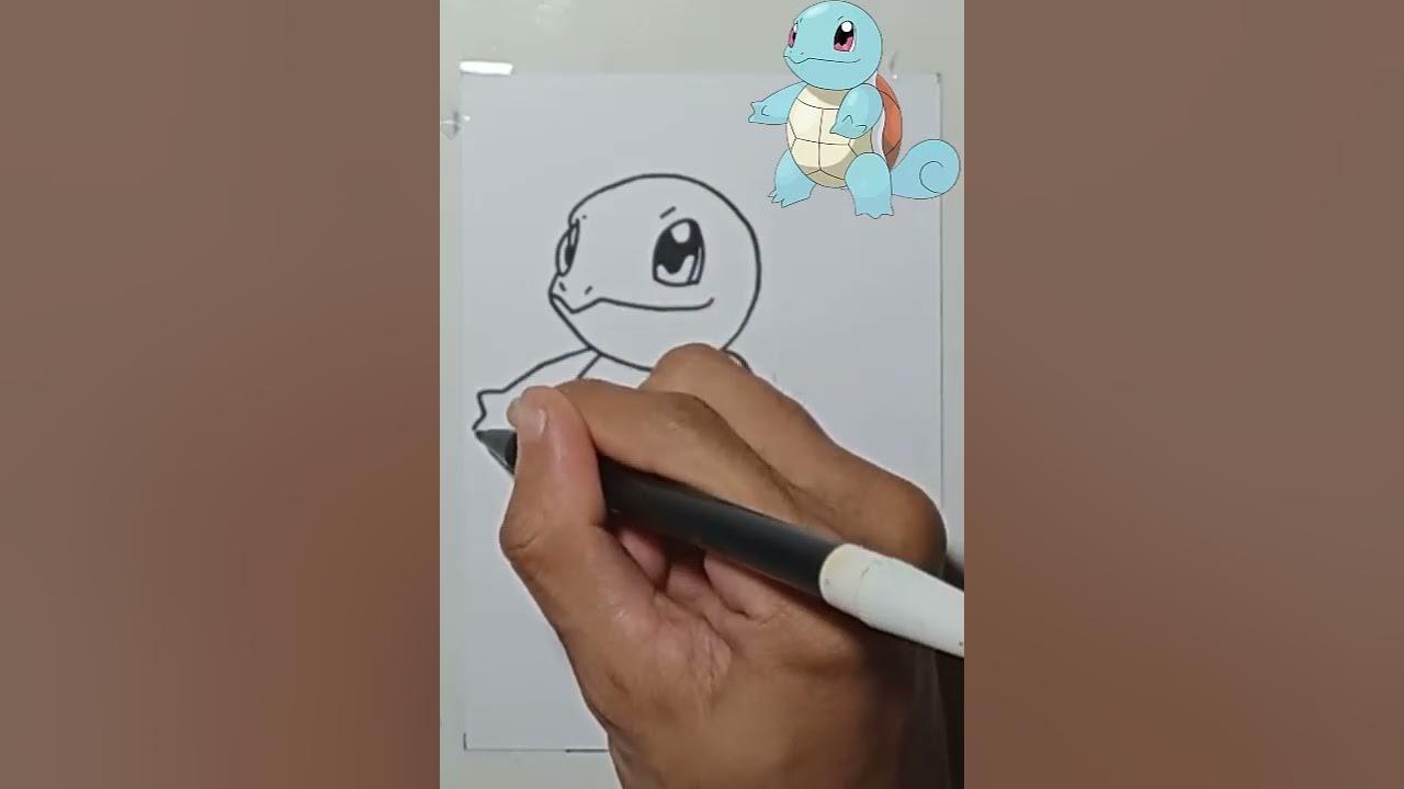 DRAWING POKEMON SQUIRTLE 1MNT thumbnail