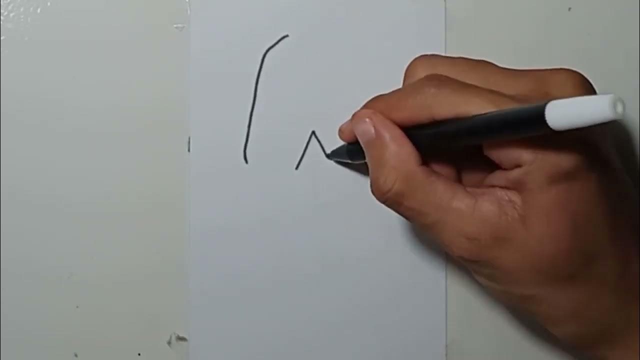 DRAW GRAFITI LETTER A V3 BLACK thumbnail