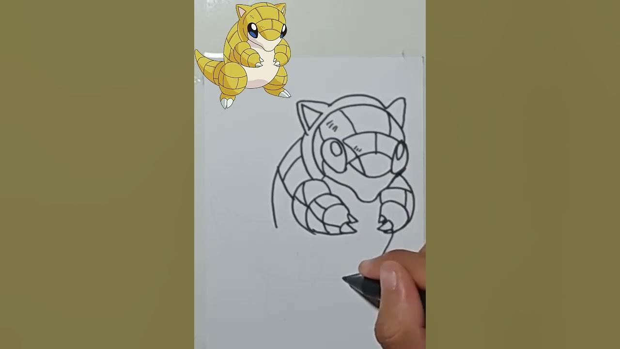 DRAW POKEMON SANDSHREW thumbnail