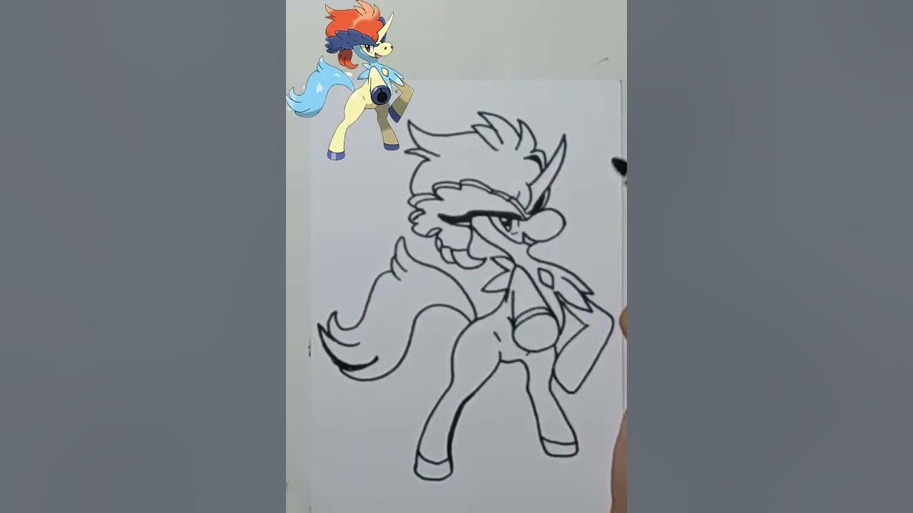 MENGGAMBAR POKEMON KELDEO thumbnail