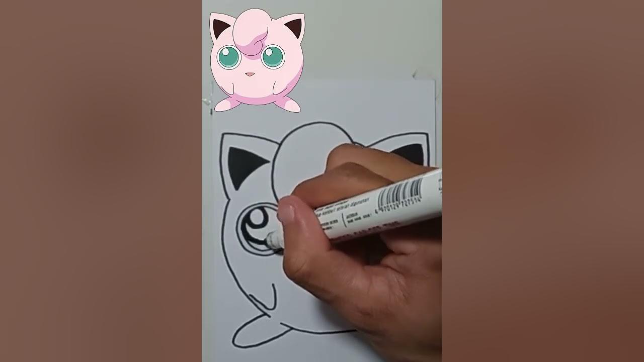 MENGGAMBAR POKEMON JIGGLYPUFF thumbnail