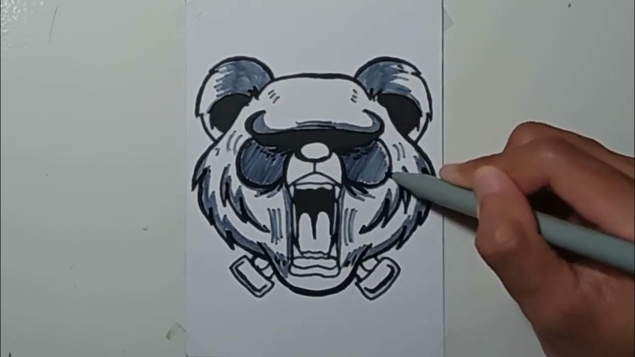 MENGGAMBAR GRAFITY KARAKTER BEAR BOLT thumbnail