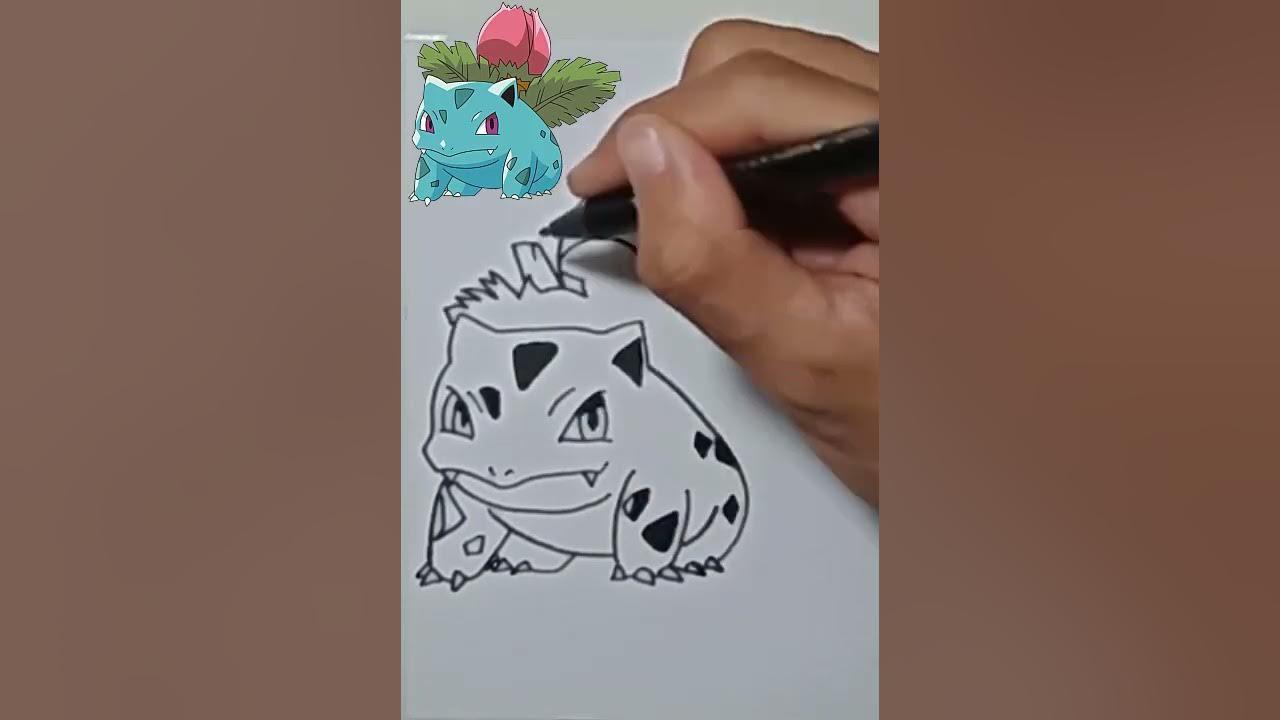 MENGGAMBAR POKEMON IVYSAUR thumbnail