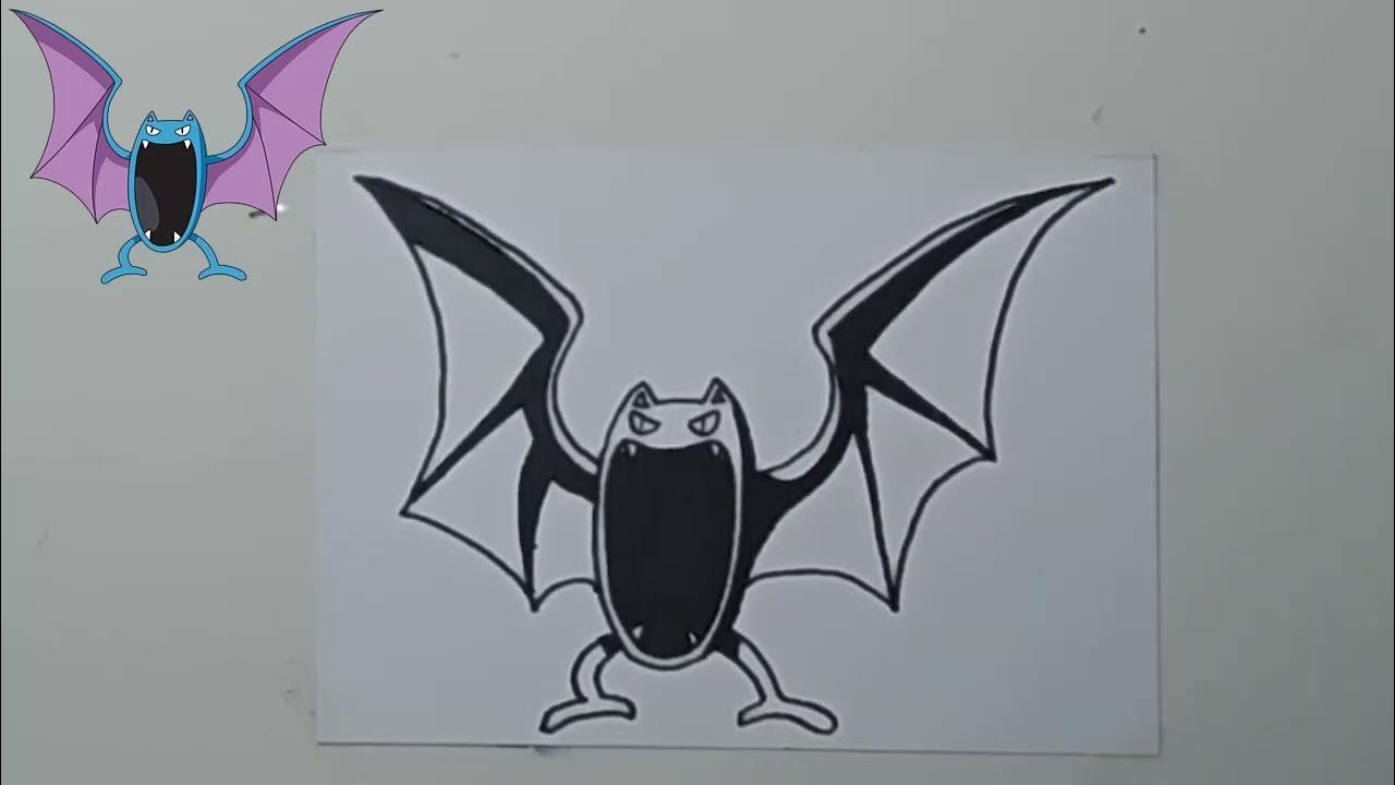 MENGGAMBAR POKEMON GOLBAT thumbnail