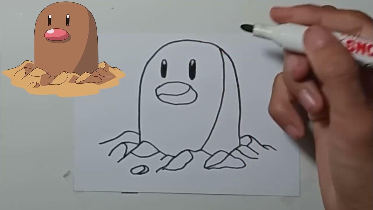 MENGGAMBAR POKEMON DIGLETT thumbnail