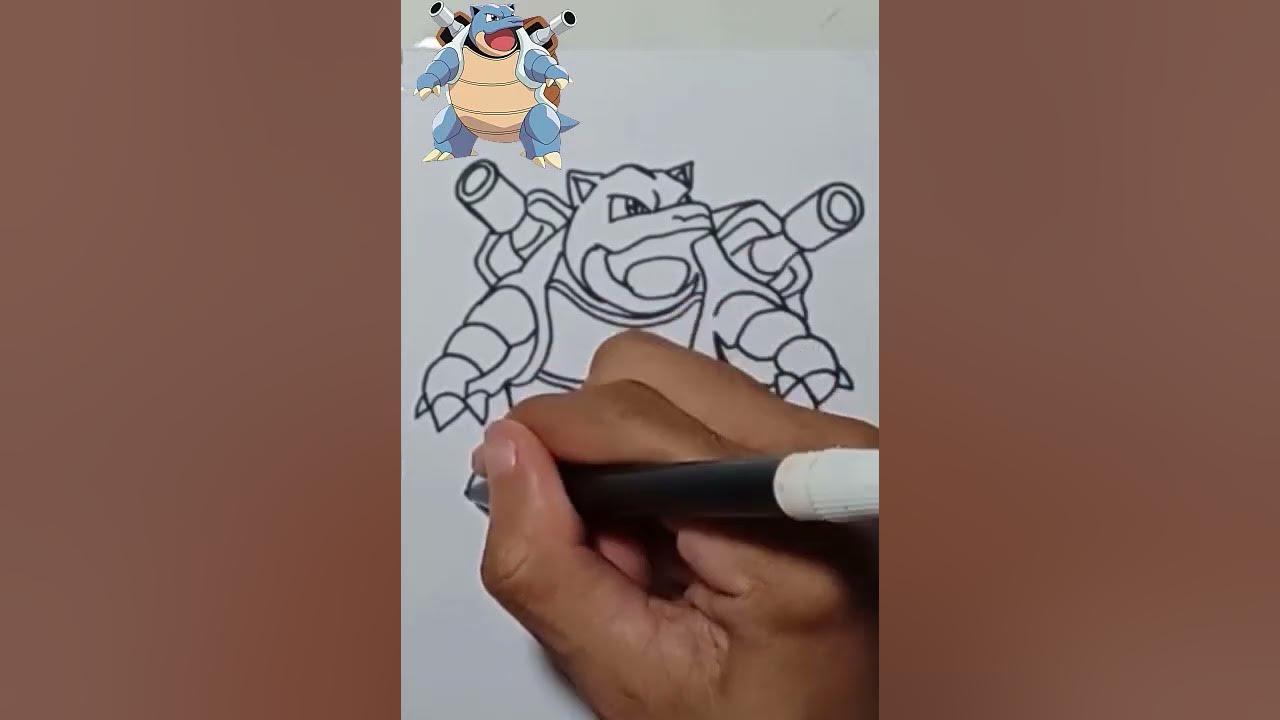 DRAWING POKEMON BLASTOISE thumbnail