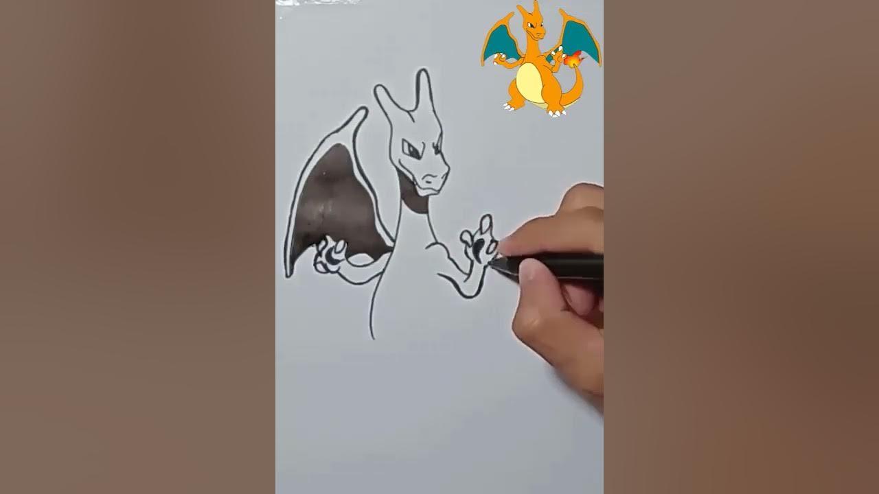 MENGGAMBAR POKEMON CHARIZARD thumbnail