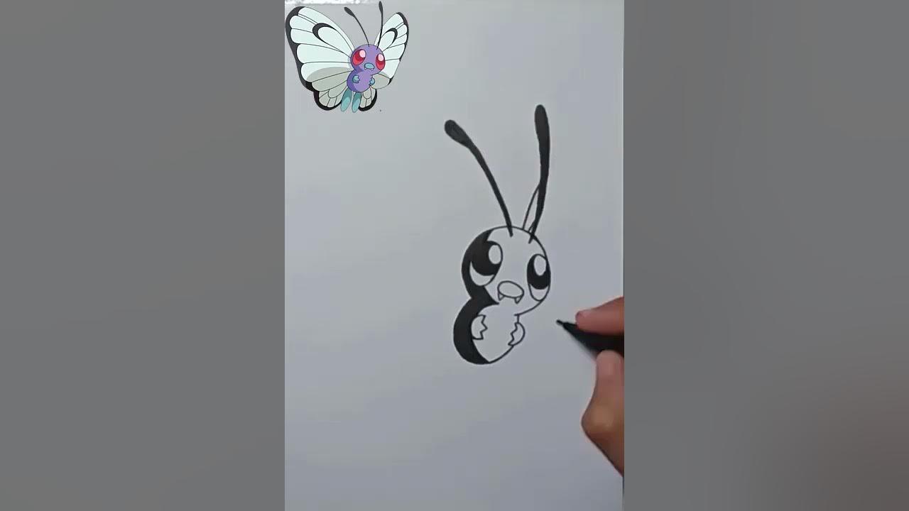 MENGGAMBAR POKEMON BUTTERFREE thumbnail