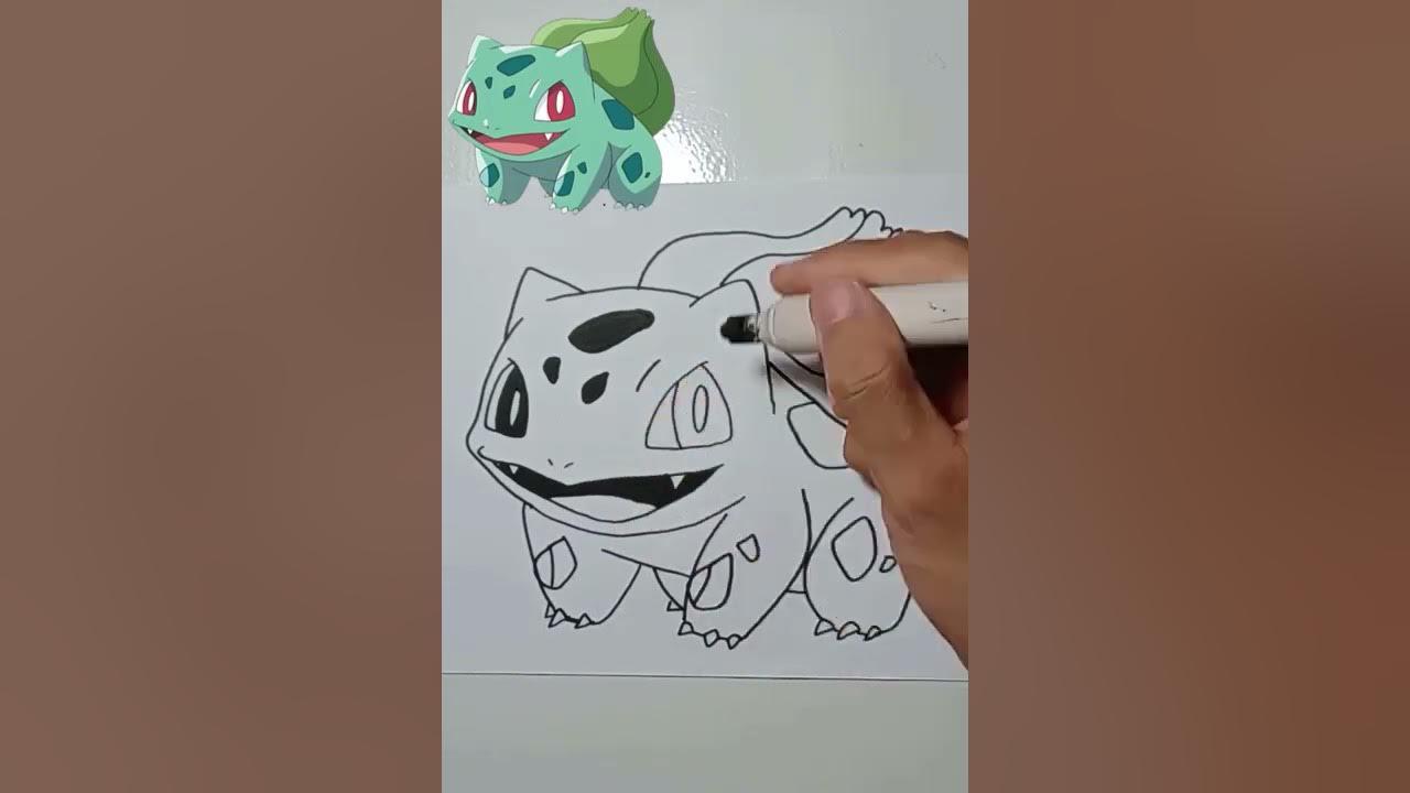 MENGGAMBAR POKEMON BULBASAUR thumbnail