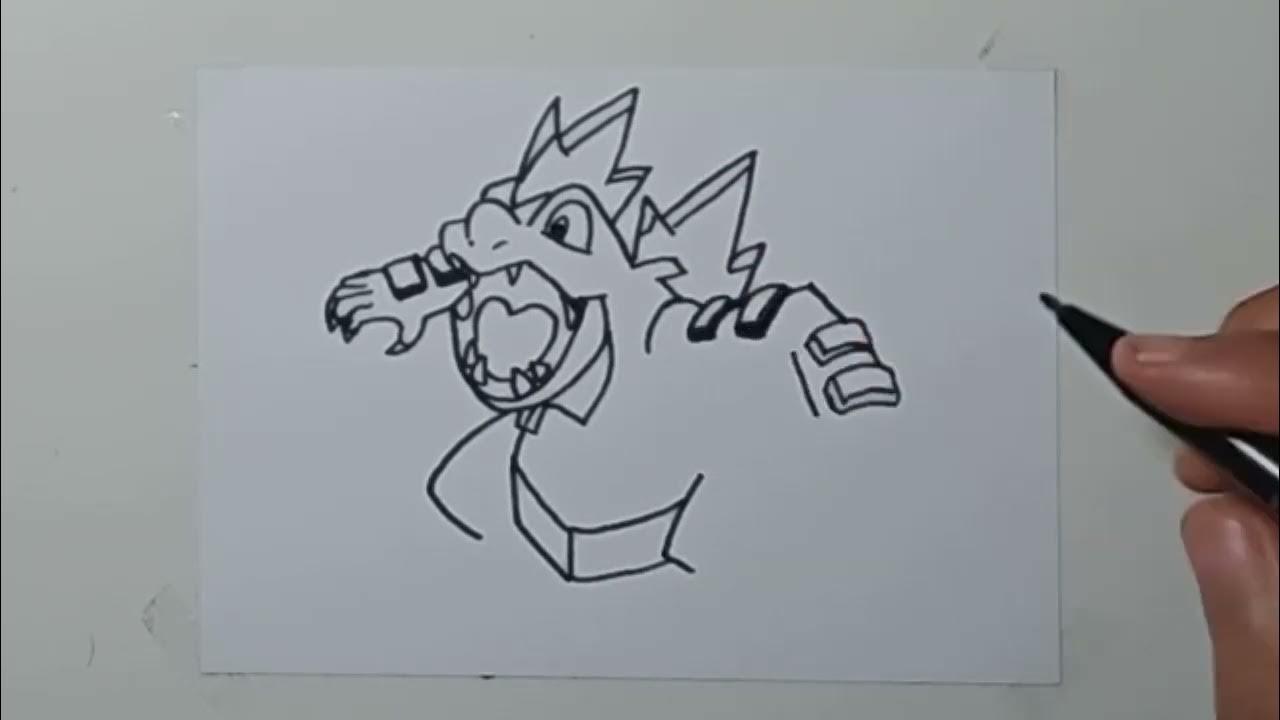 MENGGAMBAR POKEMON FERALIGART thumbnail