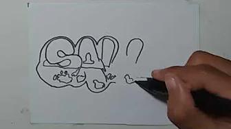 Menggambar Grafity Nama SALWA thumbnail