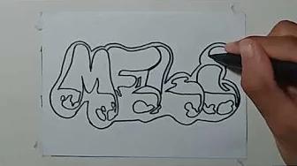 Menggambar Grafity Nama MELI thumbnail