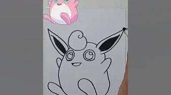 MENGGAMBAR POKEMON WIGGLYTUFF DENGAN MUDAH thumbnail