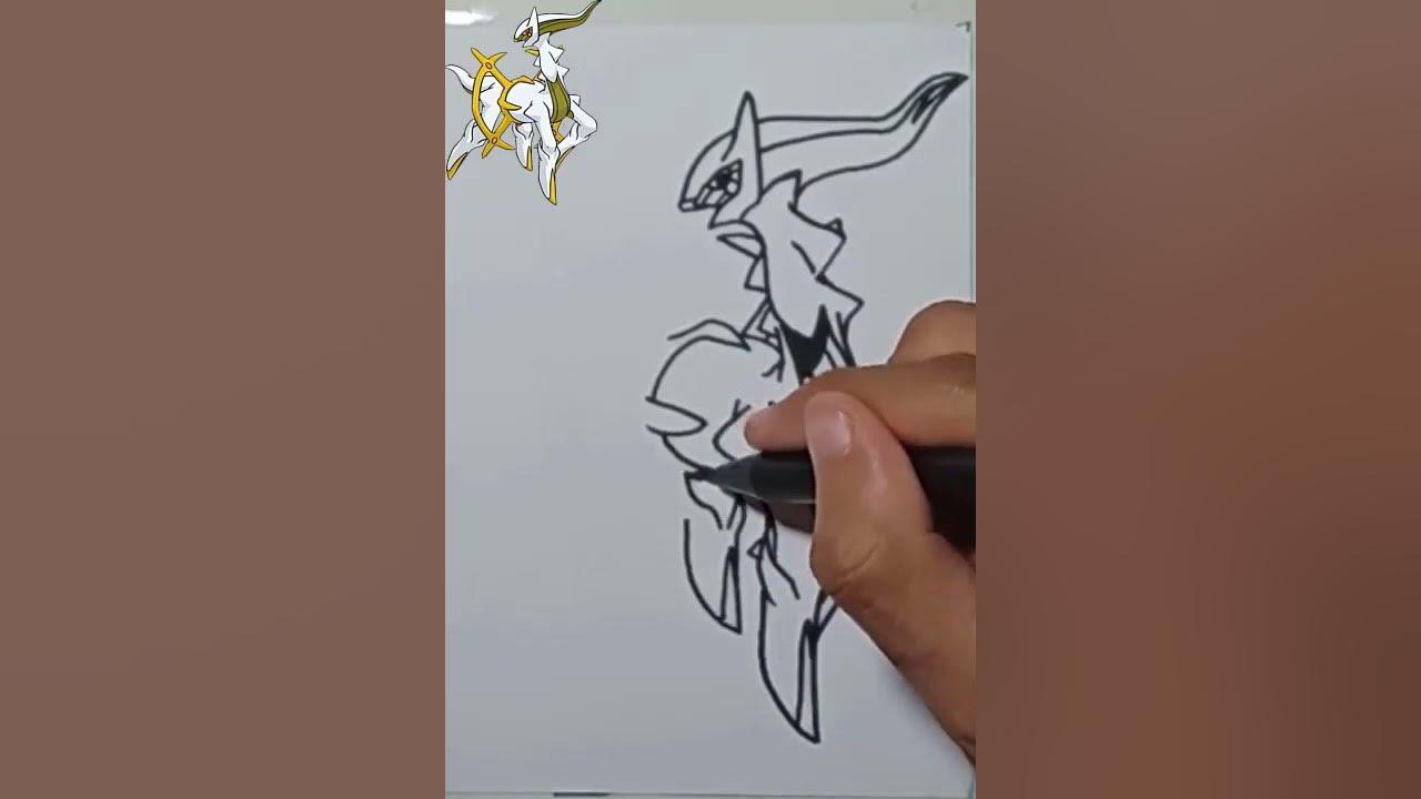 DRAWING ARCEUS #shorts thumbnail