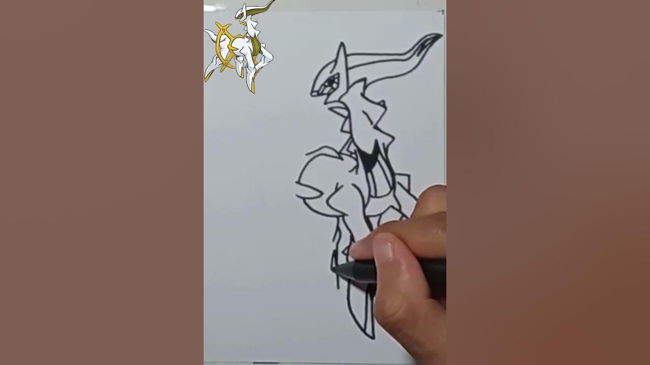 CARA MENGGAMBAR ARCEUS thumbnail