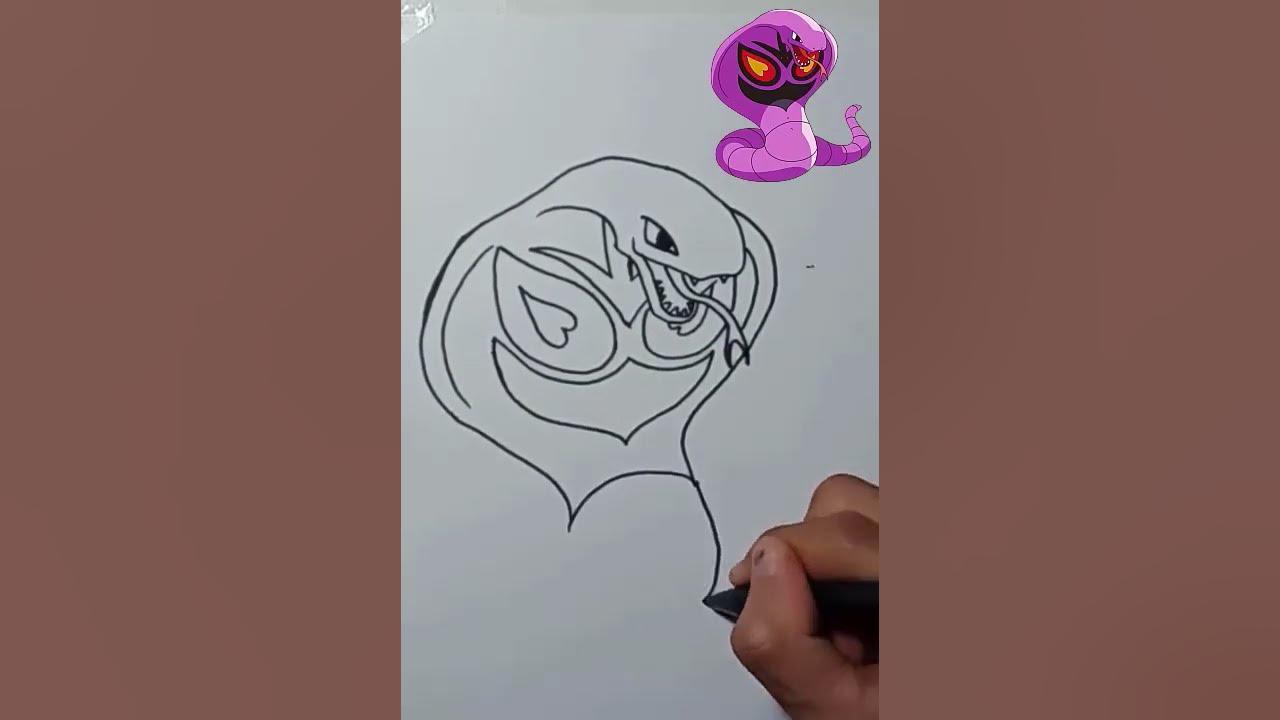 DRAWING ARBOK #shorts thumbnail