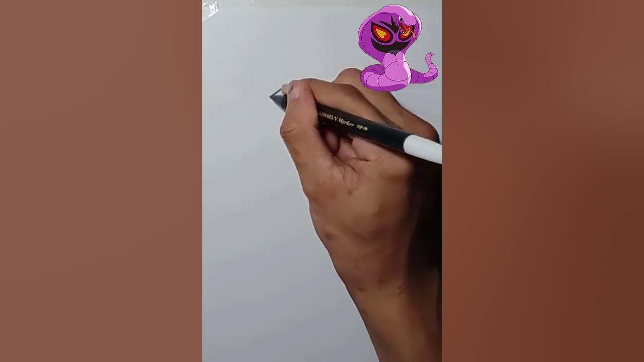 CARA MENGGAMBAR ARBOK MUDAH BANGET thumbnail