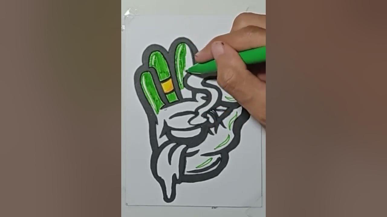 Menggambar Grafity Karakter smoking blunt thumbnail