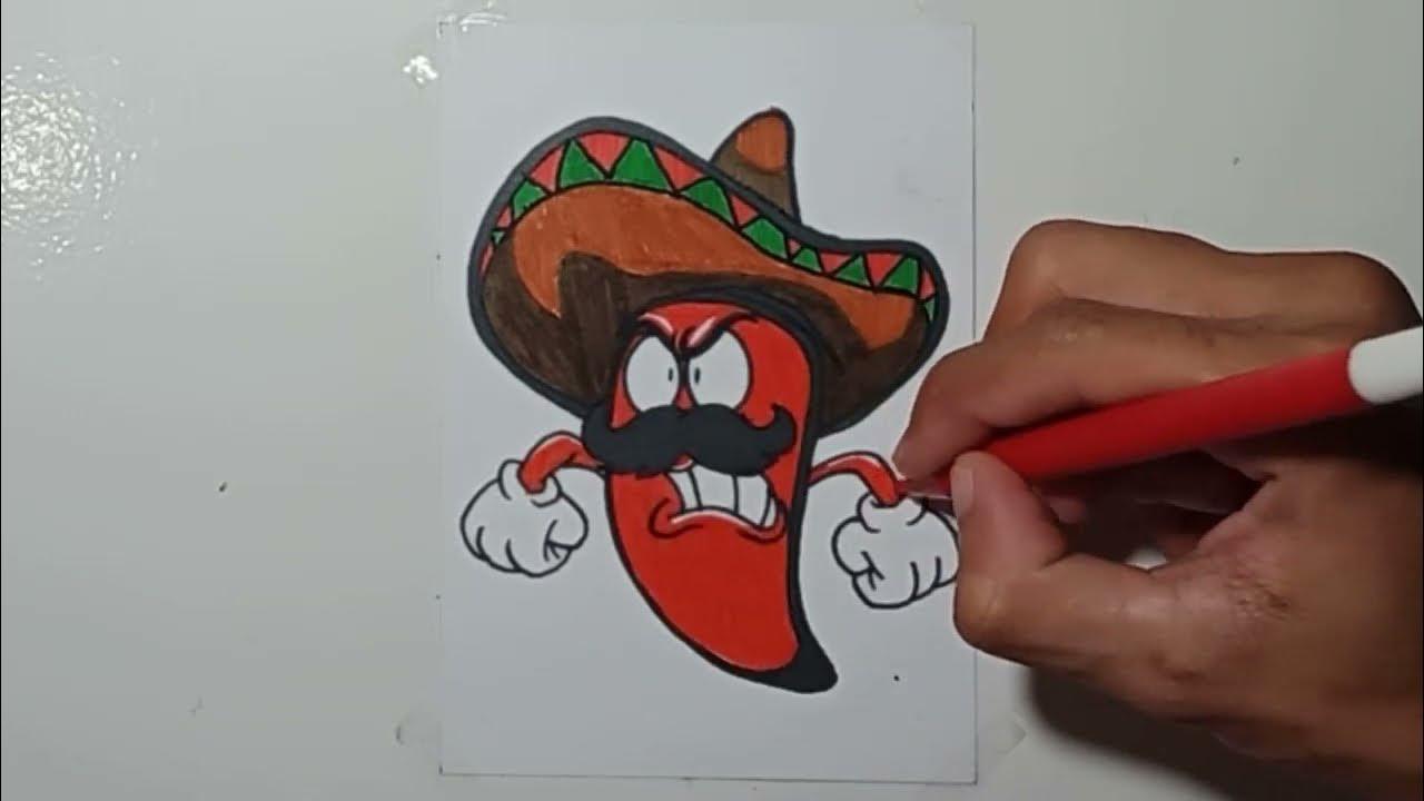 Menggambar Grafity Karakter RICA MEXICO thumbnail