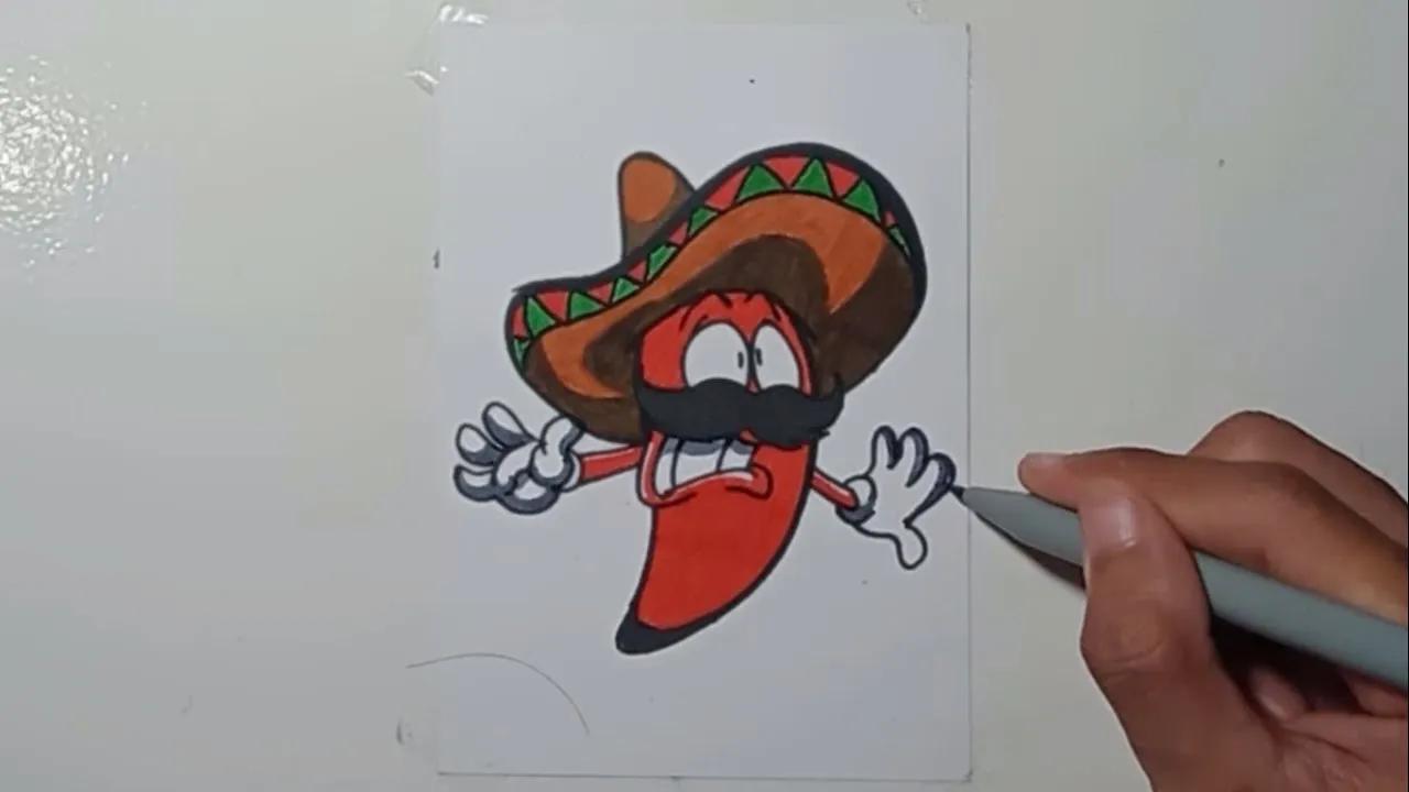 Menggambar Grafity Karakter KOBOY RICA MEXICO thumbnail