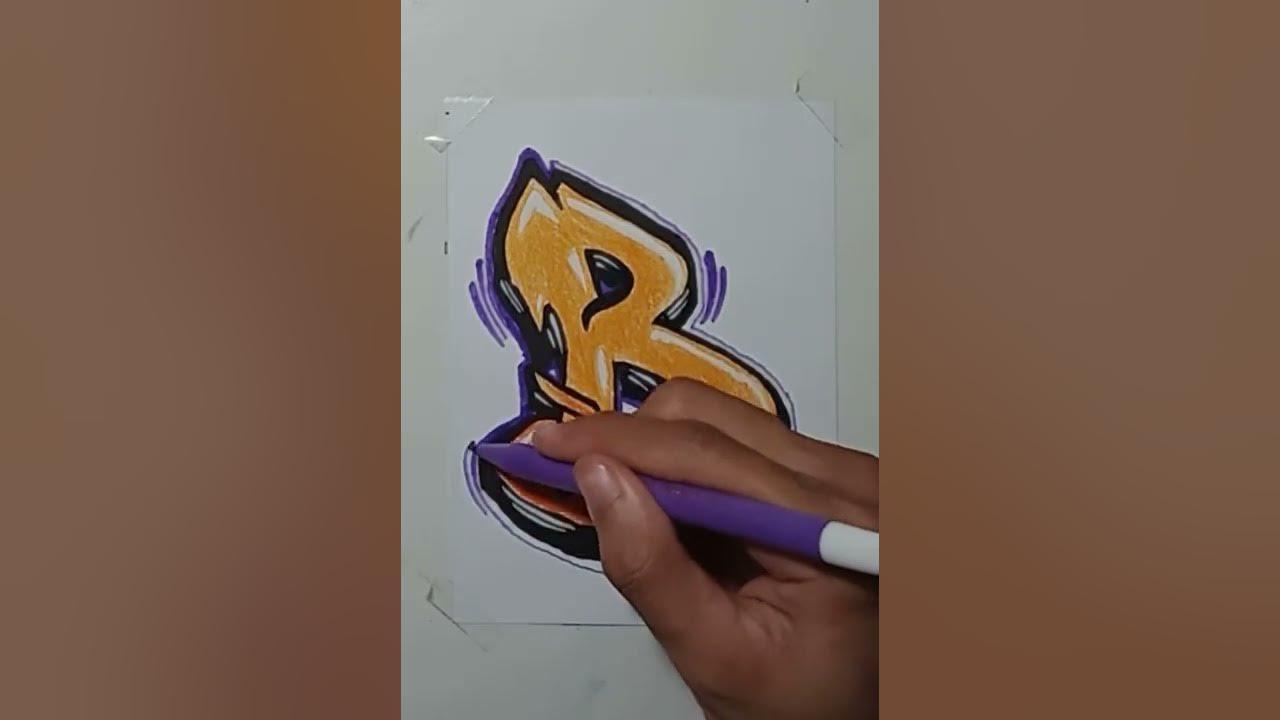 Menggambar Grafity Letter B v3 Full thumbnail