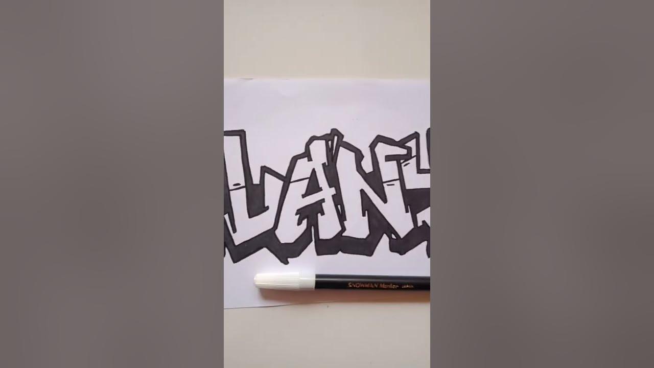 Darwign grafity name VANY #Shorts thumbnail