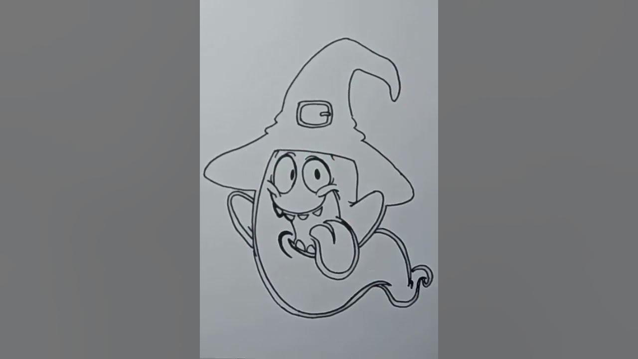 fast drawing Grafity ghost Characters #shorts thumbnail