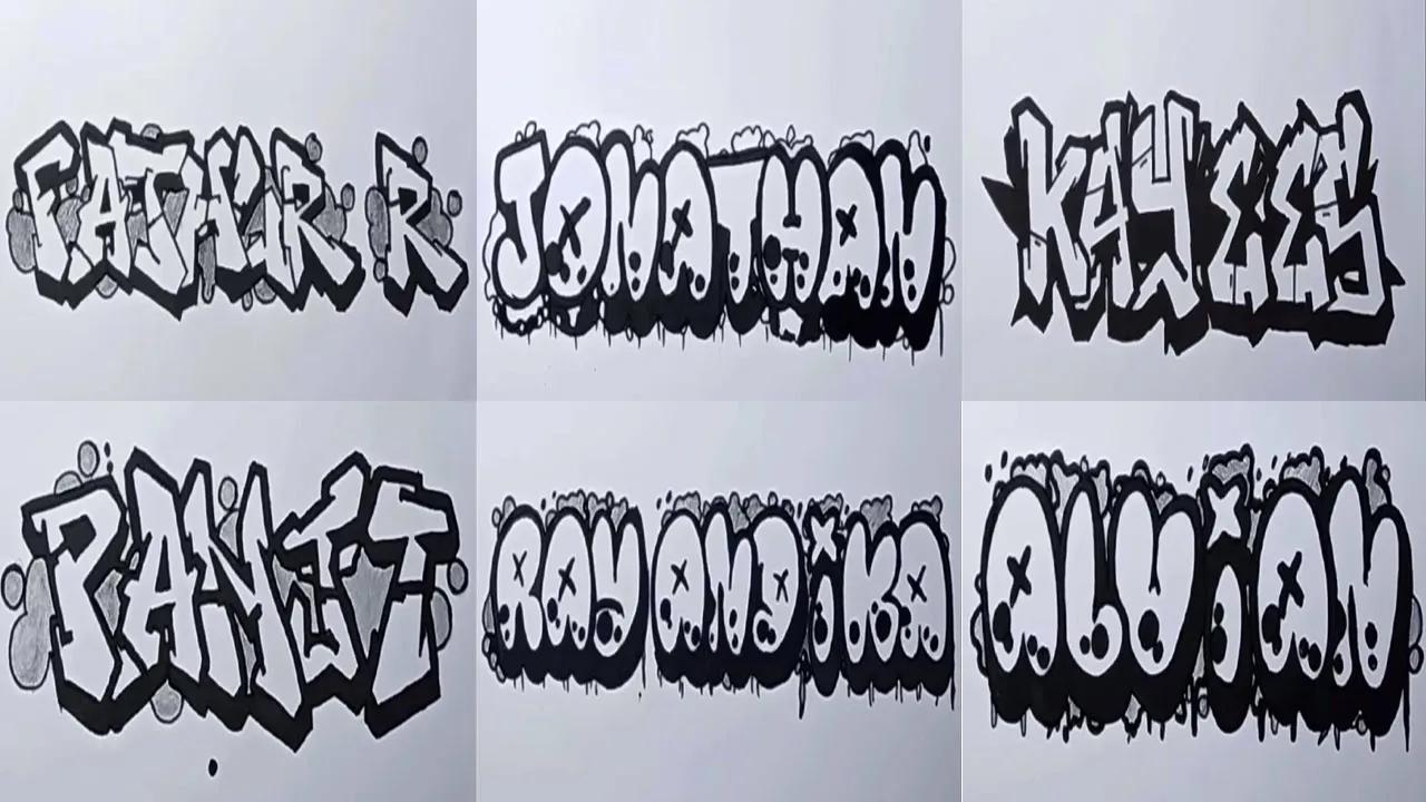 kumpulan Vidio grafity nama riquest ( FATHUR R, JONATHAN, KAYEES, PANJI, RAY ANDIKA, ALVIAN ) thumbnail